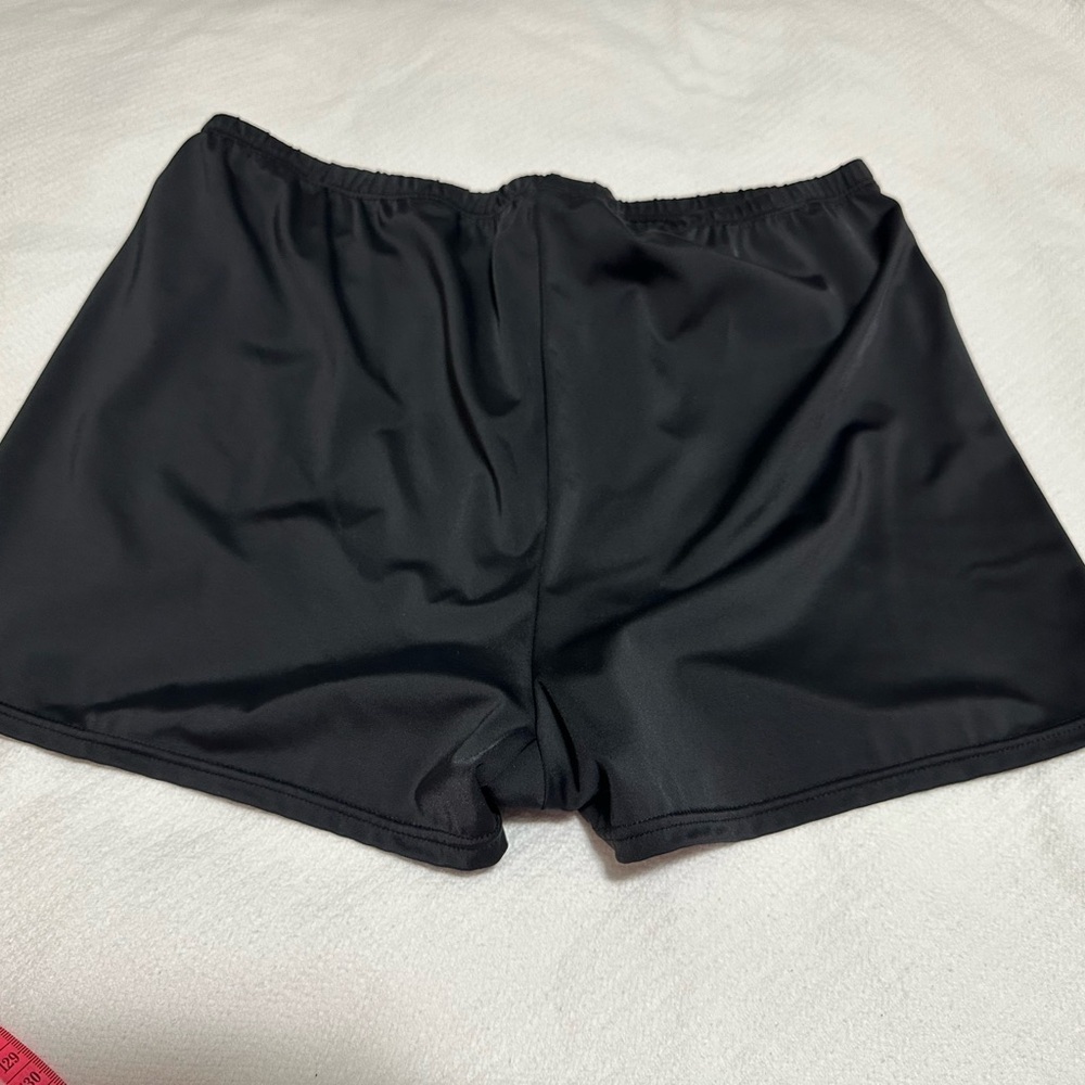 Swimsuits For All Black Athletic Swim Shorts - Picture 3 of 6